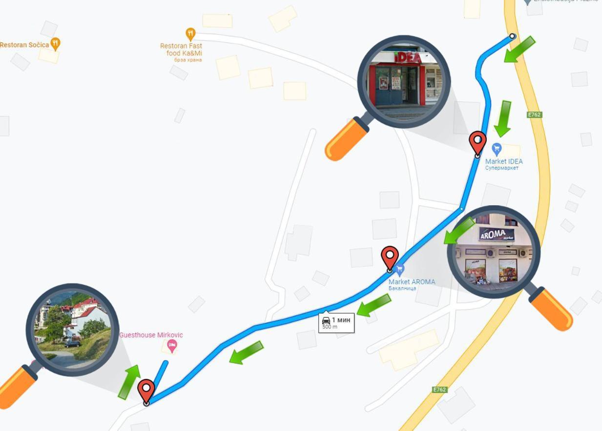 Guesthouse Mirkovic Pluzine Εξωτερικό φωτογραφία
